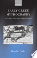 Early Greek mythography  /