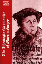 The Theologia Germanica of Martin Luther /