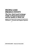 People and productivity : the New York Stock Exchange guide to financial incentives and the quality of work life /