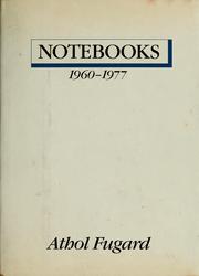 Notebooks, 1960-1977 /