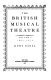 The British musical theatre /