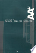 Manuel Gallego Jorreto : works 1982-1995.