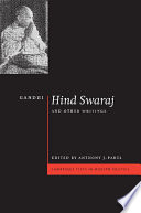 Hind swaraj and other writings /