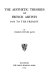 The aesthetic theories of French artists, 1855 to the present /
