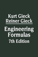 Engineering formulas /
