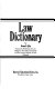 Law dictionary /