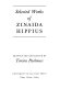 Selected works of Zinaida Hippius /