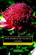 The names of plants /