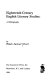 Eighteenth-century English literary studies : a bibliography /