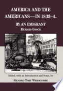 America and the Americans--in 1833-4, by an emigrant /
