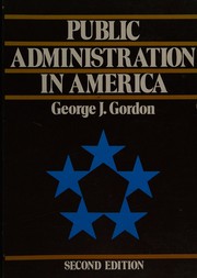 Public administration in America /
