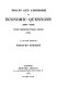 Essays and addresses on economic questions, 1865-1893 /