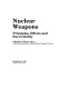 Nuclear weapons : principles, effects, and survivability /