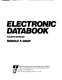 Electronic databook /