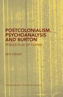 Postcolonialism, psychoanalysis and Burton : power play of empire /
