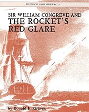 Sir William Congreve and the rocket's red glare /