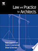 Law and practice for architects /