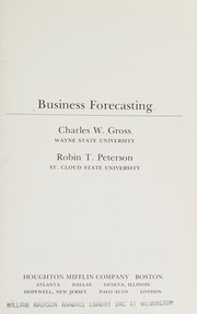 Business forecasting /