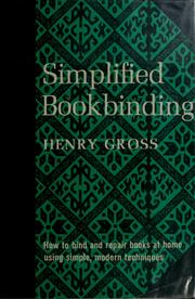 Simplified bookbinding /
