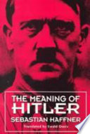 The meaning of Hitler /