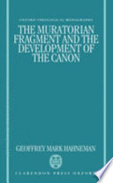The Muratorian fragment and the development of the canon /