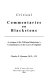 Critical commentaries on Blackstone : a critique of Sir William Blackstone's commentaries on the laws of England /