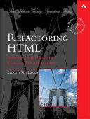 Refactoring HTML : improving the design of existing Web applications /