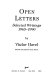 Open letters : selected writings, 1965-1990 /