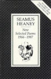New selected poems 1966-1987 /