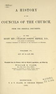 A history of the councils of the church, from the original documents,
