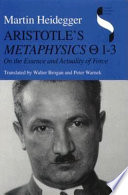 Aristotle's Metaphysics [theta] 1-3 : on the essence and actuality of force /