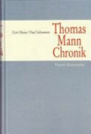 Thomas Mann Chronik /