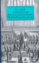 The state and social change in early modern England, c. 1550-1640 /