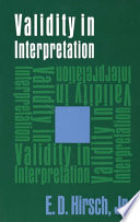 Validity in interpretation /