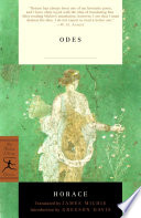 Odes : with the Latin text /