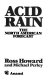 Acid rain : the North American forecast /