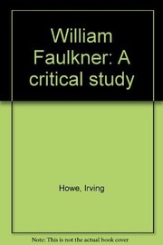 William Faulkner : a critical study /