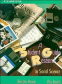 A student guide to research in social science /