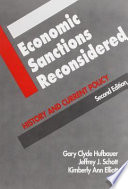 Economic sanctions reconsidered /