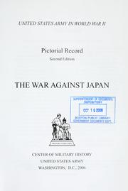 The war against Japan.