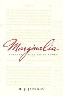 Marginalia : readers writing in books /