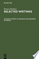 Poetry of grammar and grammar of poetry /