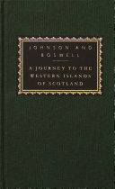 A journey to the Western Islands of Scotland ; with, the Journal of a tour to the Hebrides /