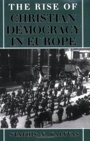The rise of Christian Democracy in Europe /