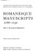Romanesque manuscripts, 1066-1190.