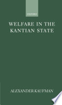 Welfare in the Kantian state /