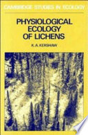 Physiological ecology of lichens /