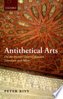 Antithetical arts : on the ancient quarrel between literature and music /