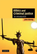 Ethics and criminal justice : an introduction /