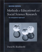 Methods of educational and social science research : an integrated approach /